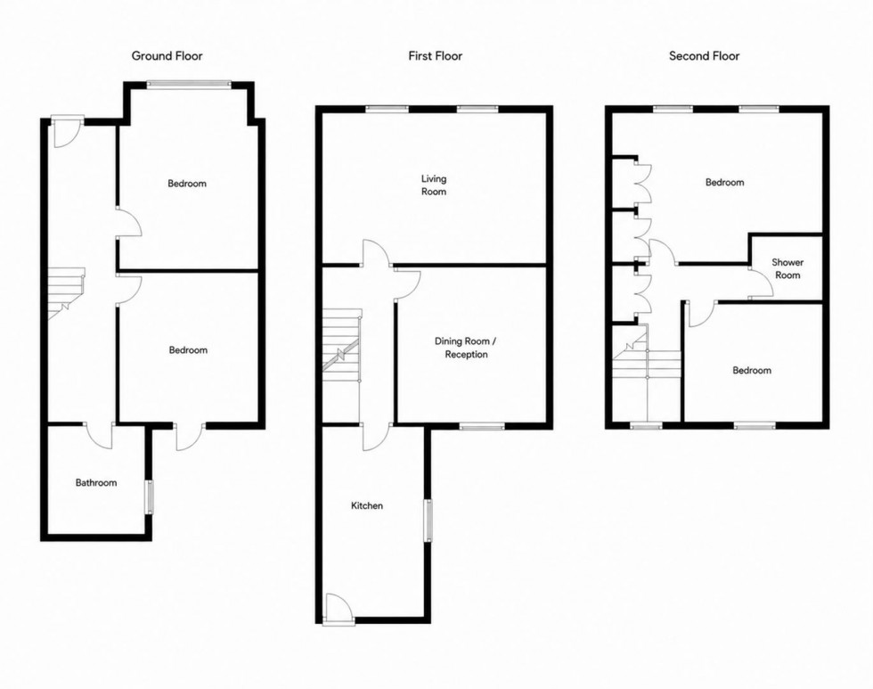 Floorplan for Manor Road, Hastings