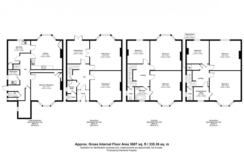 Floorplan for St. Leonards-On-Sea