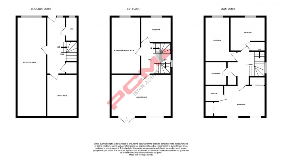 Floorplan for Welton Rise, St. Leonards-On-Sea