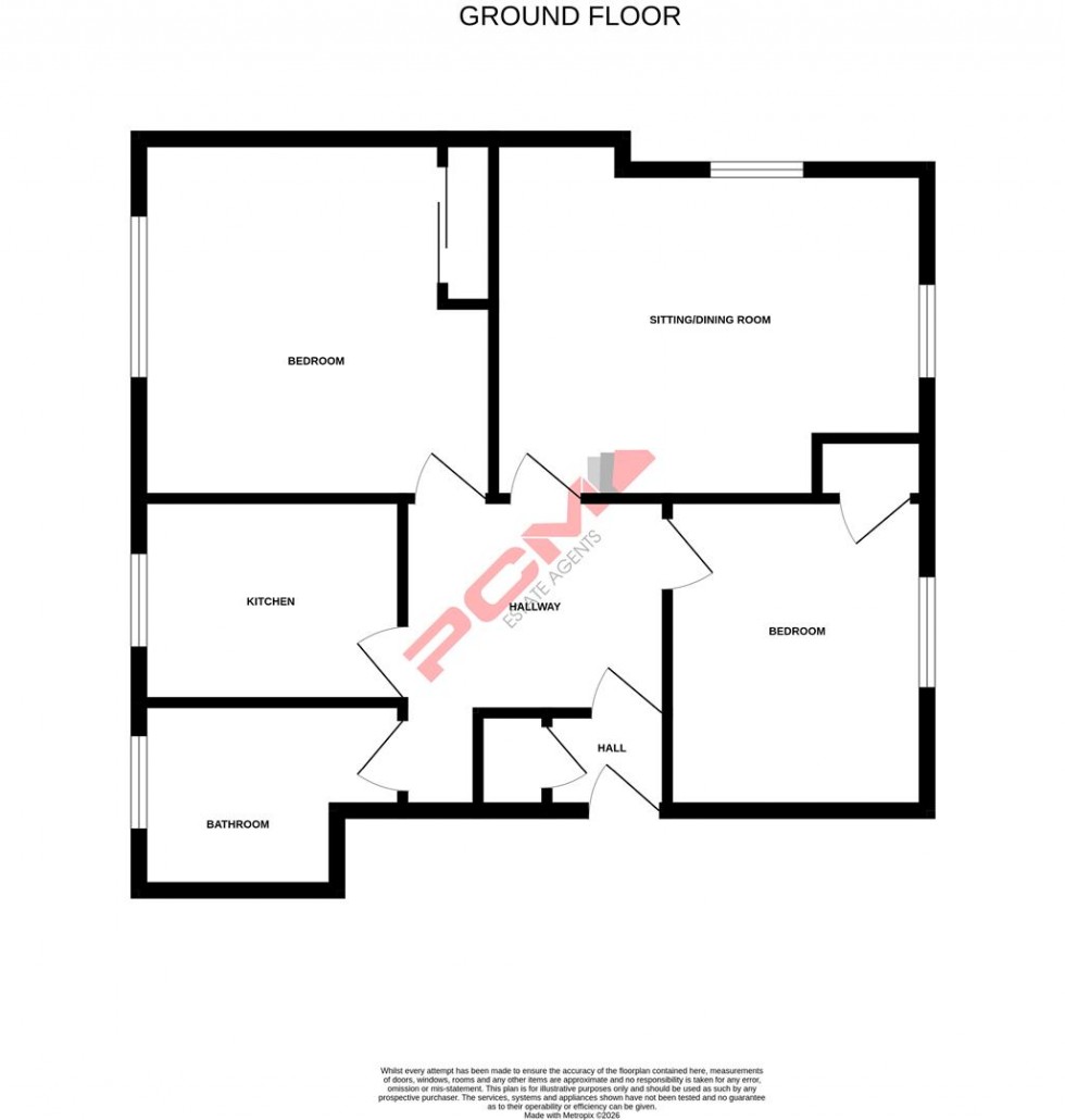 Floorplan for Sedlescombe Road South, St. Leonards-On-Sea