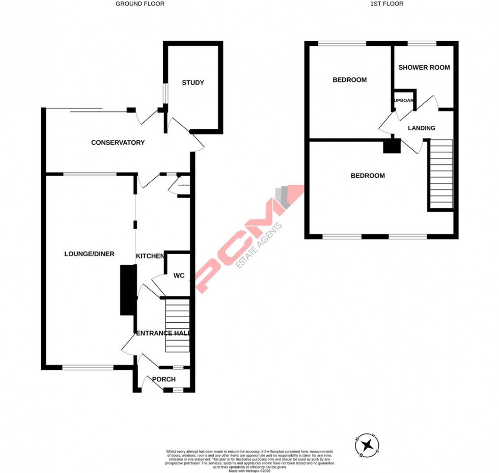 Floorplan for Jameson Crescent, St. Leonards-On-Sea
