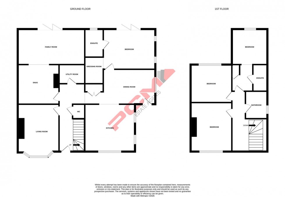 Floorplan for St. Helens Road, Hastings