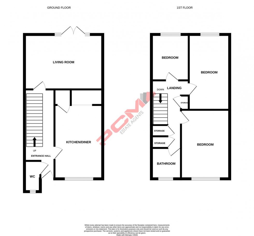 Floorplan for Wishing Tree Road North, St. Leonards-On-Sea