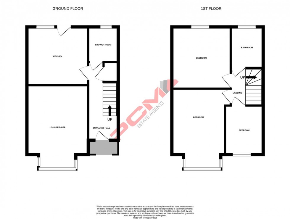 Floorplan for Bexhill Road, St. Leonards-On-Sea