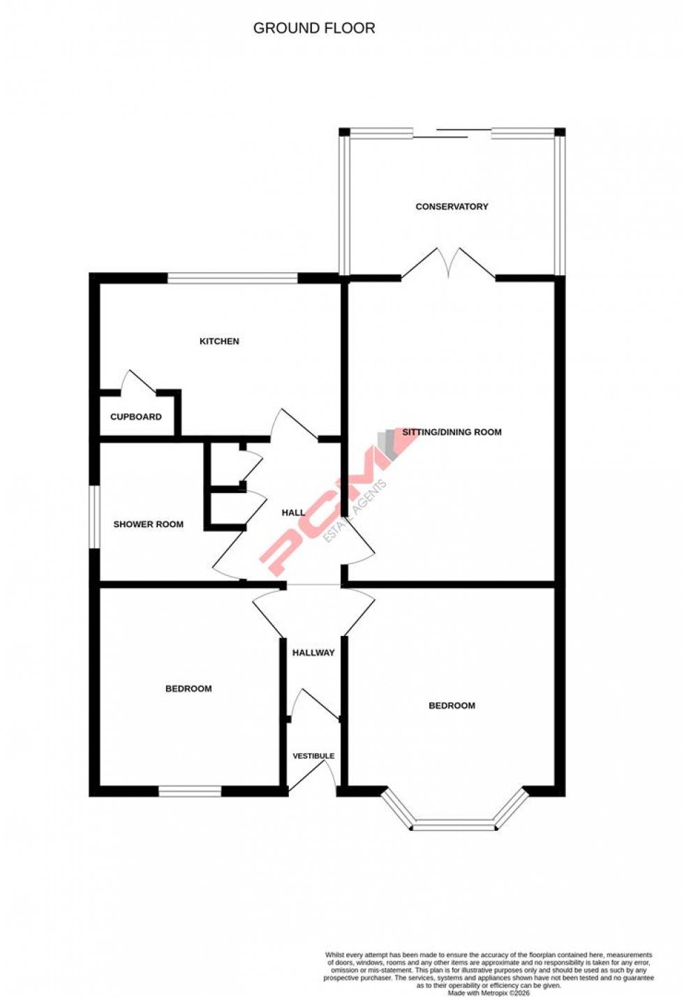 Floorplan for Church Lane, Westfield,