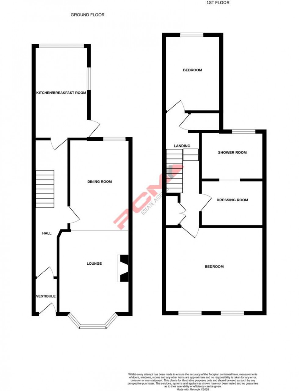 Floorplan for Paynton Road, St. Leonards-On-Sea